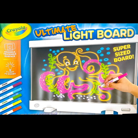 Crayola | Toys | Crayola Ultimate Light Board Drawing Tablet Kid Art Drawing | Poshmark